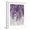 White Frame, variant on Art.com Cascading Purple Art Print by Nikki Robbins, White Frame Wall Art, 23" x 29"
