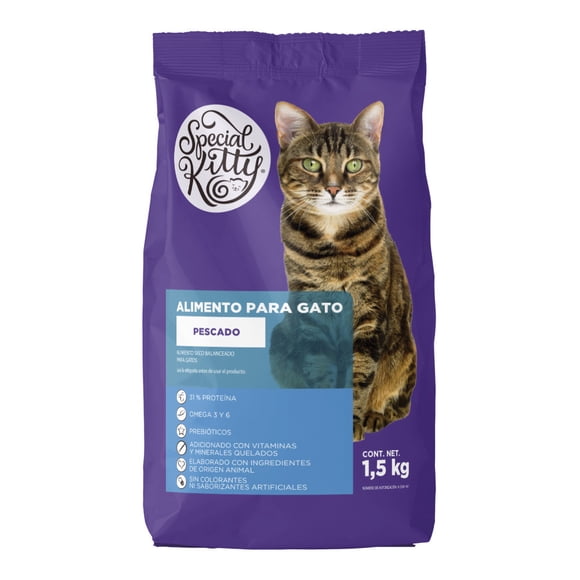 Alimento para Gato Special Kitty Adulto Pescado 1.5 kg