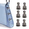 thumbnail image 4 of Belt Screws, Copper Rivets Glossy Appearance 200 Set Light Beautiful  For Crafting Projects Gray, 4 of 8