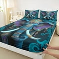 thumbnail image 3 of Feelyou Tribal Western Elephant Full Size Sheets, Hippie Bohemian Animal Bed Sheets, Teens Kids Boys Girls Sheet Sets, Luxury Bedroom Decor, 4 Pieces, 3 of 7