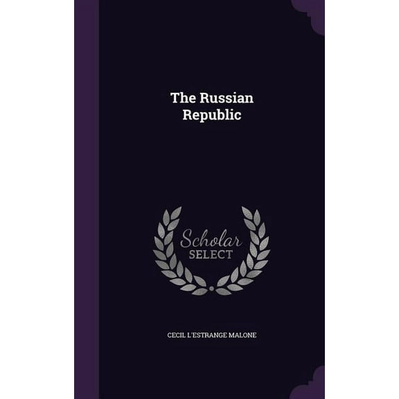 The Russian Republic (Hardcover)