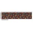 thumbnail image 3 of Ambesonne Abstract Fabric by the Yard Upholstery, Fractal Funky Forms, 1 Yard, Multicolor, 3 of 5