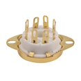 thumbnail image 3 of 4PC 8 Pin Ceramic Socket Tube Top Vacuum Octal Value For KT88 EL34 6V6 6650 274B, 3 of 7