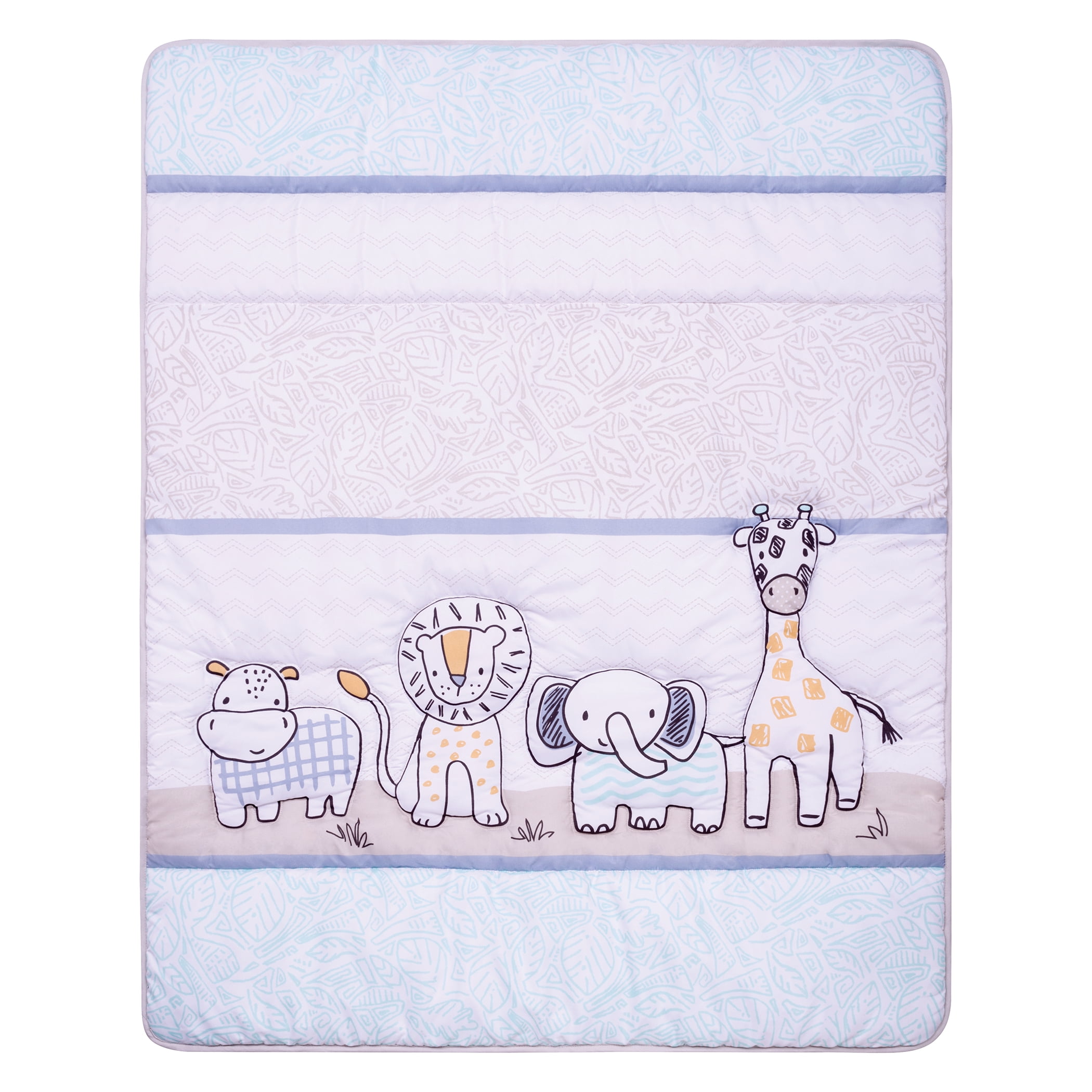 Sammy /& Lou Safari Yearbook 4 Piece Crib Bedding Set