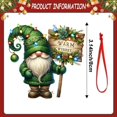 thumbnail image 1 of Puntoco Colgante de árbol de Navidad acrílico plano conjunto colgante de decoración de coche Liquidación de adornos de decoración interior y exterior en Navidad, 1 of 6