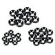 thumbnail image 2 of 10 juntas de arandelas de cabeza avellanadas anodizadas M5, aleación de aluminio, color negro, 2 of 2