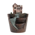 thumbnail image 6 of ERTZAE House-Shape Resin Succulent Plant Pots – Drainage Hole Cactus Plant Containers,Mini Succulent/Herb Garden Pots,Durable Plant Decor,Home/Office Desktop Succulent Pots,Succulent Lover Gift, 6 of 9