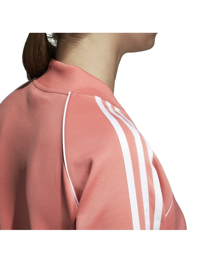 mat Likeur vergeten Women's Adidas Tactile Rose Super Star Track Jacket - M - Walmart.com