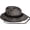 Black Camo, variant on ARMYU Tactical Boonie Hat Military Camo Bucket Wide Brim Sun Fishing Bush Booney Cap + Pin (7, White)