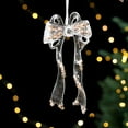 thumbnail image 3 of Shoreew Christmas Acrylic Hanging Ornament Glitter Clear Reindeer Butterfly Pumpkin Carriage Snowflake Dragonfly Ballet Girl Xmas Tree Hanging Ornament, 3 of 6