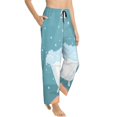 thumbnail image 2 of Daiia Bathtub with Soap Bubbles Women's Sleep Pant with Pockets and Drawstring,Pajama Pants-X-Large, 2 of 9