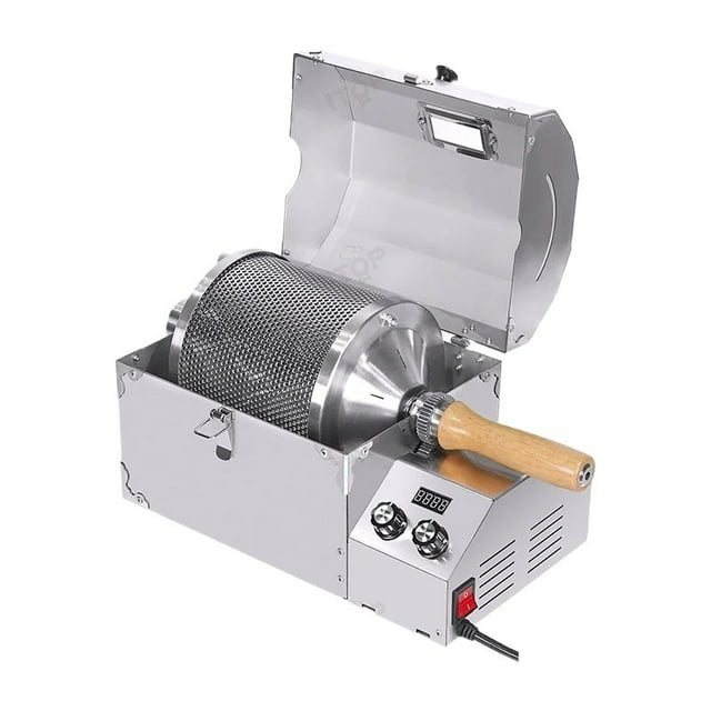 Electric coffee Bean Roaster Temperature control Rotation Speed Adjustment Coffee Roasting Equipment 400g capacity ,Widely Used