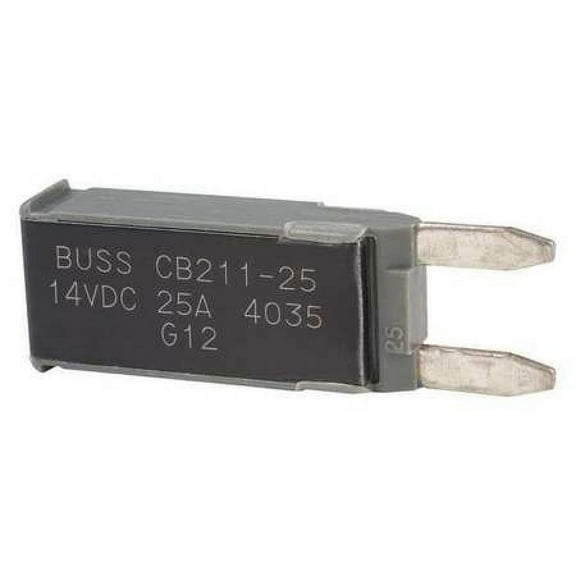 BUSSMANN CB211-25 Automotive Circuit Breaker,CB211,25A,14V