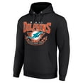 thumbnail image 2 of Men's Starter Black Miami Dolphins -80s Inspired Pullover Hoodie, 2 of 3