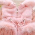 thumbnail image 3 of Baby Girls Winter Autumn Little Kids Toddler Warm Jacket Coat, 3 of 5