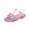 Pink, variant on Princess Girls Sandals Glitter Jelly Sandals Butterfly Decor Summer Footwear Black 2.5-3 Years