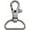 Gunmetal, variant on 3/4 Inch Trigger Snap Hooks Classic Swivel Lobster Claw Clasps Purse Lanyard Clip 20 Pack CSPS (Silver)