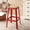 Red, variant on DUOSONG Tan And Weathered Oak Counter Height Bar Stools - Set of 2, Tan
