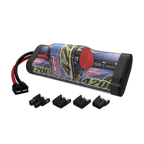 Traxxas Telluride 4200mAh 8.4V 7-Cell Hump Pack NiMH RC Battery by Venom - Walmart.com - Walmart.com