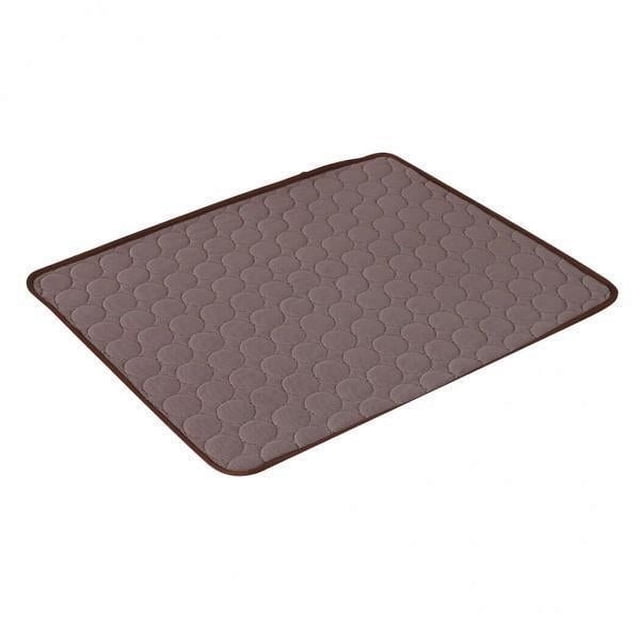 3xSoft Pet Cooling Mat Dog Cool Pad Forro De Algodón Cama Gatos Cojín Café
