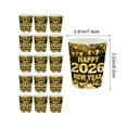 thumbnail image 3 of 2026 New Year Party Tableware Set - 16/20 Pc Disposable Paper Plates (9in & 7in), Cups, Napkins for NYE Celebration & Decor,C, 3 of 6