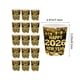 thumbnail image 3 of Vajilla Desechable para Fiesta de Año Nuevo 2026 En Negro y Dorado, Platos de Papel de 18 y 23 Cm, Vasos de Papel y Pañuelos. Juego de Platos de Papel con Temática de Fiesta., 3 of 6