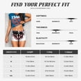 thumbnail image 2 of Athletic Shorts for Women, American Flag Skull Art Seam Womens Shorts High Waisted Sport Running Workout Gym, 2 of 8