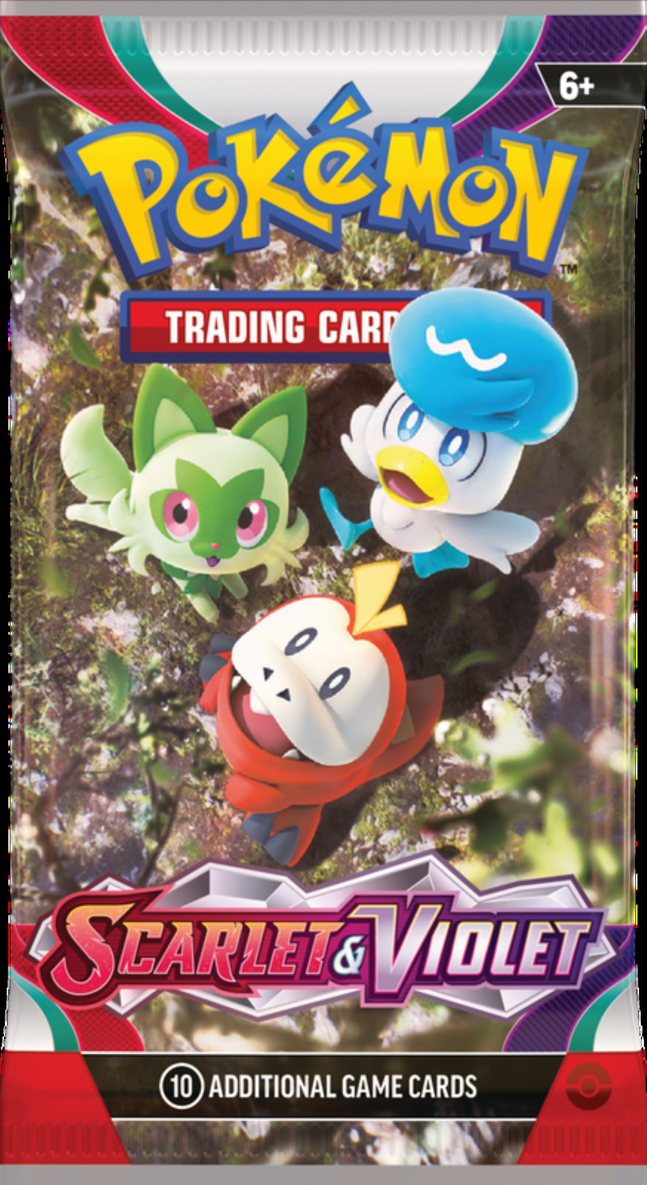 pokmon trading card game scarlet & violet 3pk booster Pokemon joined by Cinderace ex Pokemon Scarlet and Violet SV7