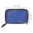thumbnail image 2 of SEWACC Pingpong Bat Bag Racket Bag Blue Semi-transparent Plastic 1Pack, 2 of 8