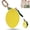 Yellow, variant on Strawberry Fruit Bag Charm Mini Coin Purse Keychain Cute Leather Zipper Organizer Small Strawberry Change Purse Backpack Decoration Handbag Accessories for Women Girls