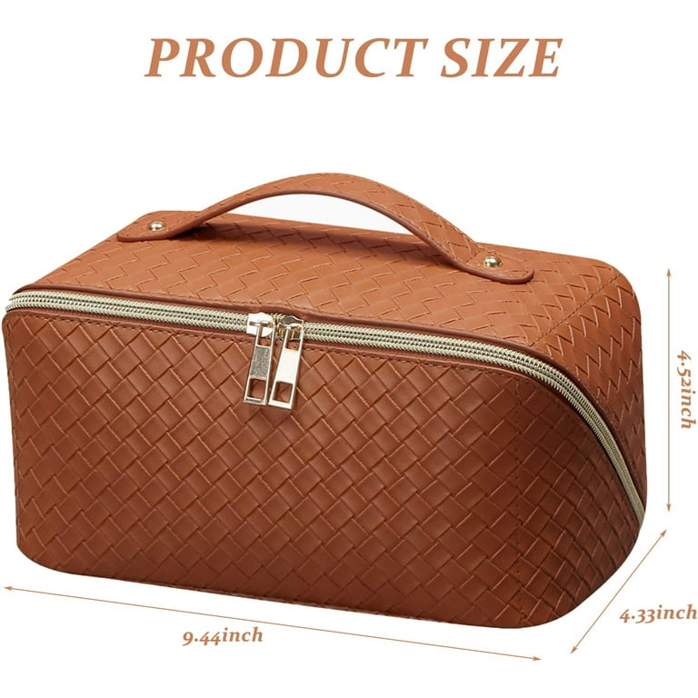  ZAUKNYA Travel Cosmetic Bag - Large Capacity
