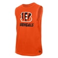 thumbnail image 2 of Men's-New Era  Orange Cincinnati Bengals Leisure Collection Tank Top, 2 of 3