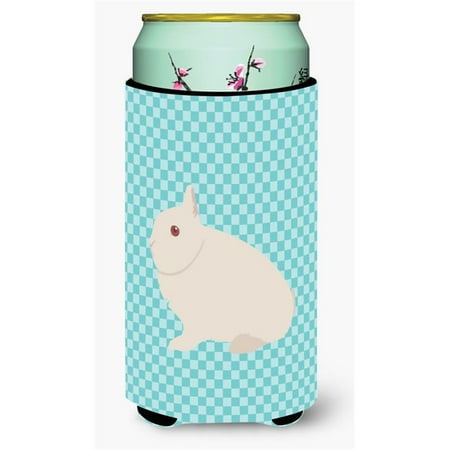 

Hermelin Rabbit Blue Check Tall Boy Beverage Insulator Hugger