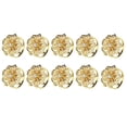 thumbnail image 2 of Colección de anillos para servilletas Juego decorativo de 10 piezas para servilletas de tela Servilletero Decoración de cocina Decoración de boda Oro, 2 of 5