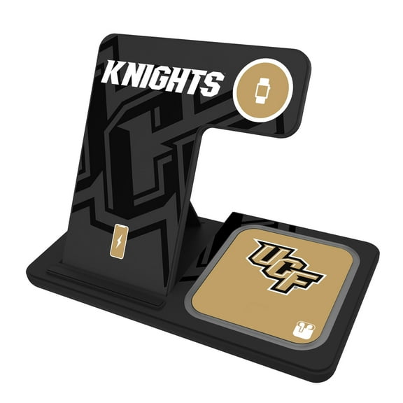 Keyscaper UCF Knights 3-In-1 Wireless Charger