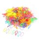 thumbnail image 2 of 600pcs Elastic Hair Accessories for Ponytail in Multi Color Made of Durable Rubber 0.5in, 2 of 3