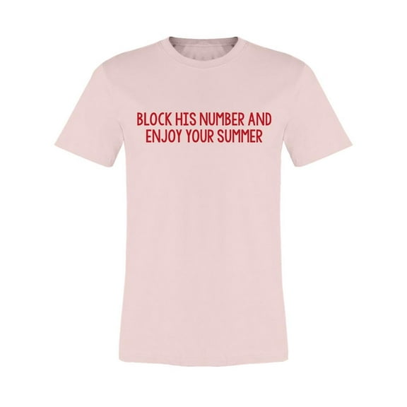Block His Number, Enjoy Summer Men's Premium T-shirt