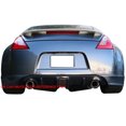thumbnail image 2 of Ikon Motorsports Compatible with 09-21 Nissan 370Z Z34 Fairlady OE Factory Trunk Spoiler #KAD Gun Metallic, 2 of 7