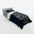 thumbnail image 3 of Ambesonne Victorian Bedding Set 4 Pcs, Aquarius Astrology, Queen, Blue Grey, 3 of 3