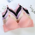 thumbnail image 3 of Women's Plus Size Push Up Bra Wirefree Seamless Bra Cotton Comfort Wire Free Bra, 3 of 6
