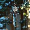 thumbnail image 3 of SIfdSeng My Items White Rose Acrylic Stained Acrylic Window Hanging, 3 of 3