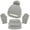 c-Grey, variant on Kids Winter Hat Gloves Baby Swim Hats 6-12 Months Scarf Set Girls Toddler Hunting Kids Gear Hats with Pom Bright Hat Knit Neck Warmer Gaiter Knit Hats for Kids Mittens Fleece Lined Set
