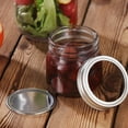 thumbnail image 3 of 10 Pcs Jar Wide Mouth Canning Lids Storage Caps Stainless Steel Regular and Bands, 3 of 6
