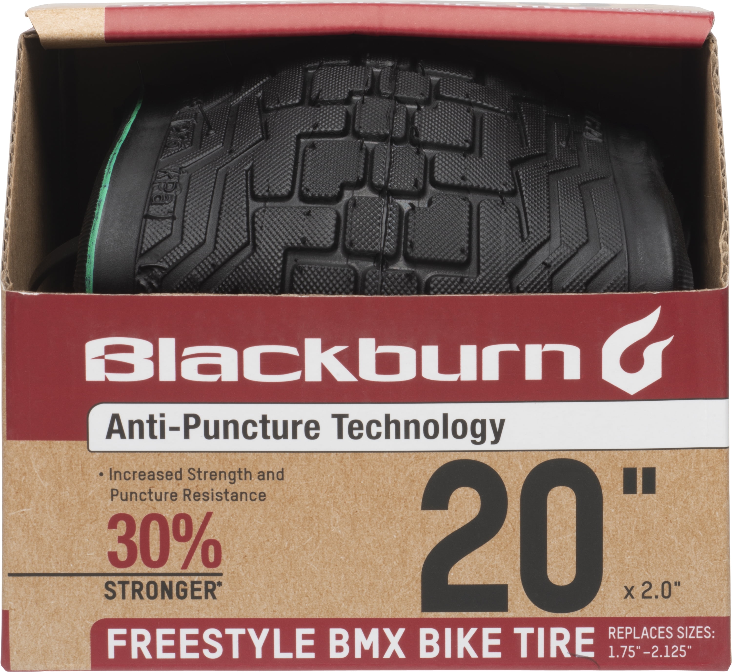 1 Gum Wall Duro 20 x 1.95 Youth Kids Child BMX Folding Bike Bicycle Road Tires 