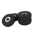 thumbnail image 1 of JUEGO DE 4 Ruedas de Oruga RC, Neumós de Goma RC de 1,9 Pulgadas Con Llantas de Cubo Hexagonales de Metal para Redcat, Axial SCX10, 1 of 7