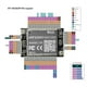 thumbnail image 3 of HT-N5262M Meshtastic Tracker Nodo de LoRaWAN NRF52840 SX1262 LoRa BLE para IoT de Bajo Consumo, 863-928 MHz, 3 of 10
