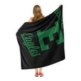 thumbnail image 3 of The Northwest 1COL-23600-0212-OOF 50 x 60 in. NCAA Eastern Michigan University Alumni Silk Touch Throw Blanket, 3 of 5