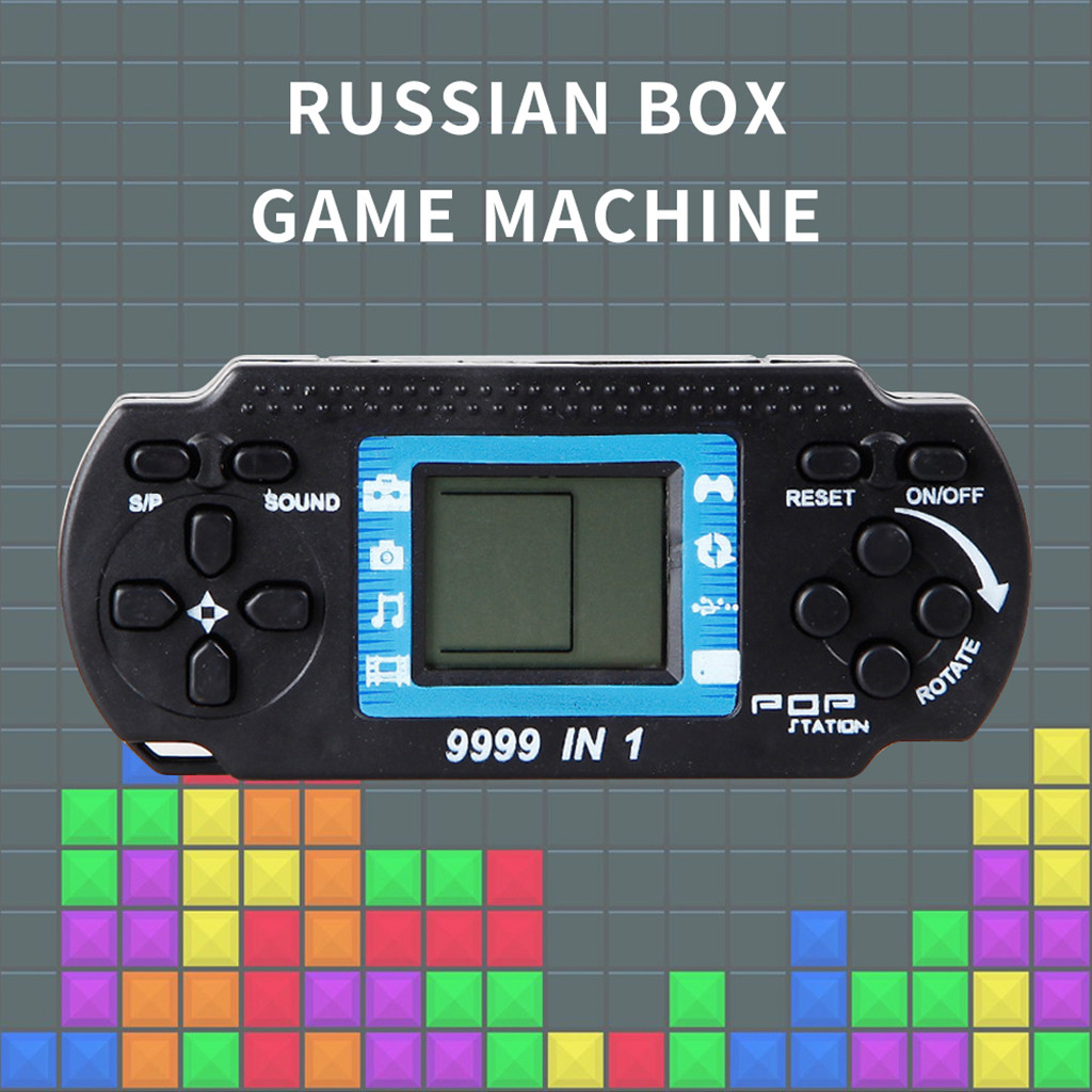 portable tetris game console