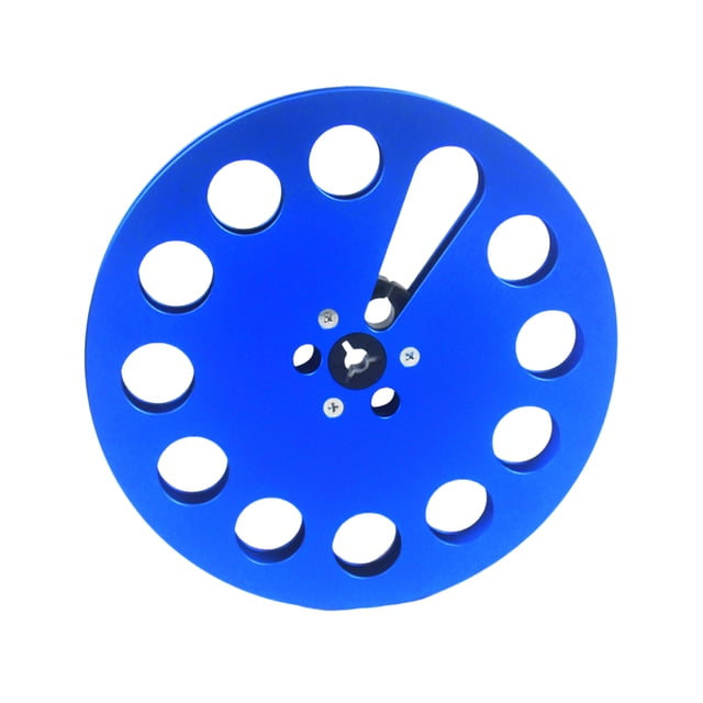 Bearachild Carrete de cinta de aluminio con múltiples orificios para grabadora de carrete abierto Carrete de cinta con múltiples orificios para Sistemas de cine en casa Azul