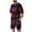 A-Burgundy, variant on Wyobmus 2 Piece Outfits for Men Short Sleeve Round Neck Summer Striped Tshirt And Drawstring Casual Shorts Summer Tracksuit A-Black